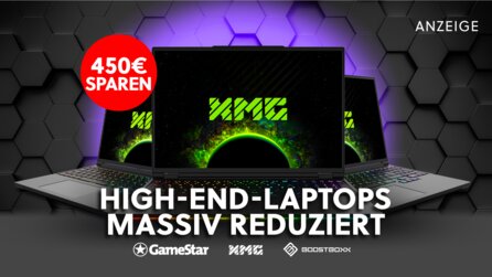 Dicke RTX-Grafik, 32 GB RAM und bis Freitag ganze 450 € günstiger – High-End-Power von XMG jetzt radikal reduziert