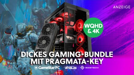 96% positive Bewertungen für Pragmata: Den Steam-Key gibts jetzt zu unseren Gaming-PCs dazu
