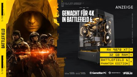 Exklusiver Battlefield 6 Gaming-PC ballert FPS in 4K, wie ein Maschinengewehr – inklusive Vollversion
