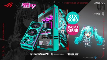 Limitierter Hatsune Miku Gaming-PC voller Custom Designs für 4K-Gaming in High-End-Grafik