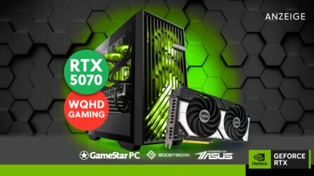 200€ unter Geizhals: Preis-Leistungs-PC für WQHD mit Nvidia GeForce RTX 5070 und schnellem Ryzen-Prozessor