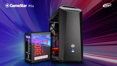 GameStar-PCs mit Intel Core i7-8086K - Limitierte Jubiläums-CPU mit 5 GHz
