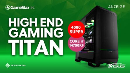Teaserbild für 4K-Gaming-Titan - Mit RTX 4080 Super und starkem Intel-Prozessor sichert euch dieser High-End-PC für die Zukunft ab!