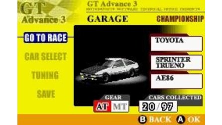 GT Advance 3: Pro Concept Racing Game Boy Advance
