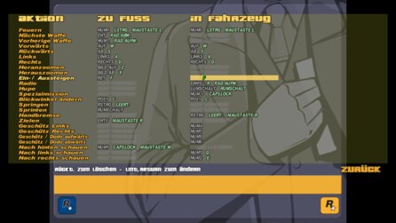 GTA 3 Original - Optionen