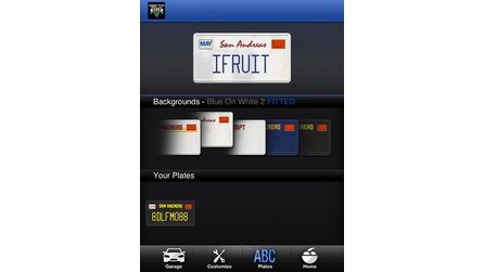 Grand Theft Auto 5 - Apps - Screenshots von iFruit- und Handbuch-App