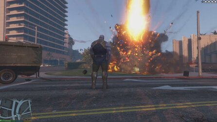 GTA 5 trifft Avengers: Infinity War - Mod bringt Thanos und seine Fähigkeiten