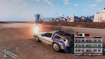 GTA 5 - Neuer Mod lässt Zeitreisen mit Delorean aus Zurück in die Zukunft zu