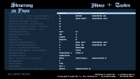 GTA San Andreas Original - Optionen