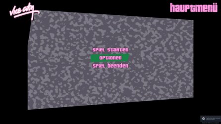 GTA Vice City Original - Optionen