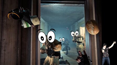 Mit Rückwärts-Salto! Half-Life: Alyx-Spieler jongliert in der VR wie ein Profi