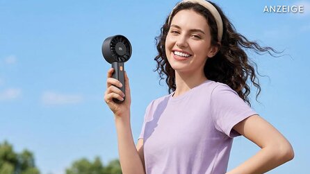 Dieser kompakte Handventilator ist die Rettung in der Hitzewelle und im Angebot!