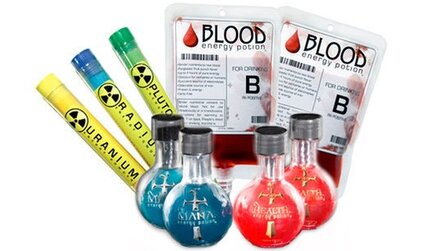 Mana, Gesundheit, Energie, Blut - Verzehrbare Produkte für Spieler