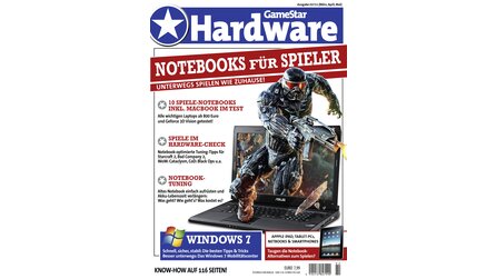 GameStar Hardware 022011 - Notebooks für Spieler - Ab 7. März am Kiosk