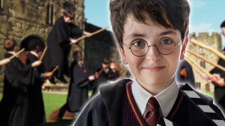 Harry Potter: Neue Bilder zeigen Harry, Ron und Malfoy in ihren Hogwarts-Uniformen für die HBO-Serie, ein Detail fällt Fans sofort auf