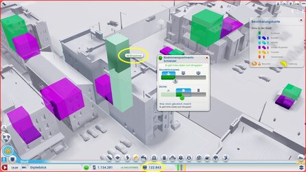 Chaos in der Simulation - Einwohnerzahlen-Test
