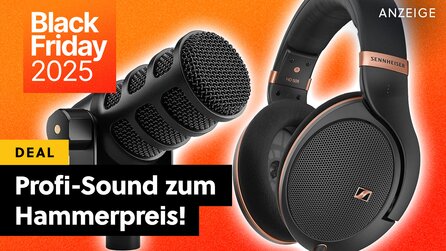 Kopfhörer und Mikrofone von Sennheiser, Razer und RØDE im Black Friday-Angebot! Hier spart ihr bei den besten Alternativen zu Headsets!