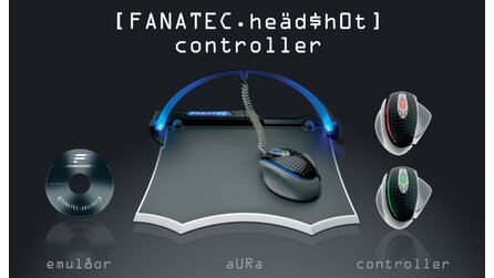 FANATEC.heäd$h0t - Gaming-Maus mit Joystick-Emulation