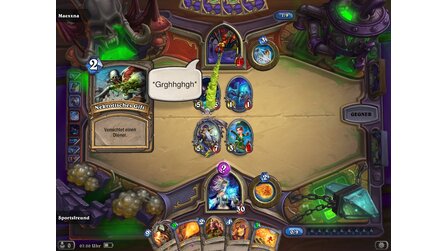 Hearthstone - Screenshots aus der Erweiterung »Fluch von Naxxramas«