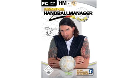 Heimspiel: Handballmanager 2008 - Stefan Kretzschmar auf dem Cover