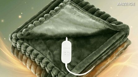 Spart clever Heizkosten: Warum diese flauschige Wärmedecke das ideale Gadget für Herbst und Winter ist