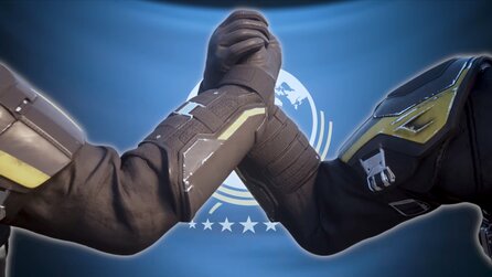 »Ich vergöttere diese Community« - Fan hisst Helldivers-Flagge vor seinem Haus, wird mit rührender Geste belohnt
