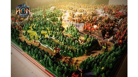 Heroes of Newerth - Forests of Caldavar als LEGO-Replika