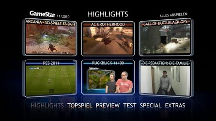 Video-Highlights 112010 - Die Highlights der GameStar-DVD