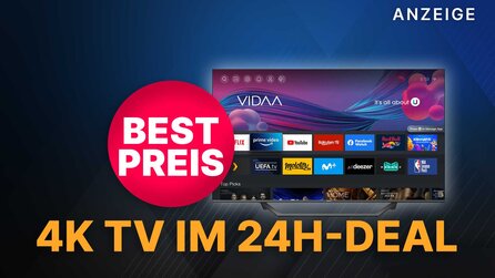 4K QLED-TV mit VRR und niedrigem Input Lag heute zum Bestpreis für nur 333€