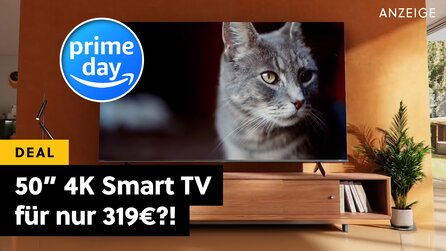 Knapp über 300€ für einen 4K-Smart-TV mit 50 Zoll - Amazon ist schon jetzt in Prime Day-Laune!