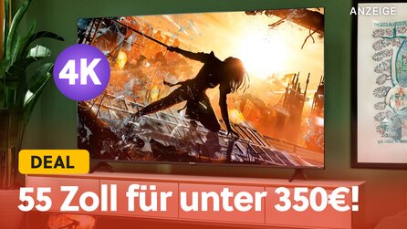 55 Zoll 4K Smart TV für weit unter 350€ im Angebot: So ein starkes Angebot hätten wir erst am Black Friday erwartet!