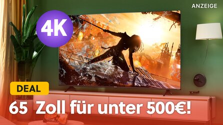 65 Zoll 4K Smart TV für weit unter 500€: MediaMarkt überrascht mit dem vielleicht besten TV-Deal vor dem Black Friday!