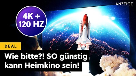 Über 2 Meter Bildschirmdiagonale, QLED, IMAX und ein Preis, der Samsung und LG weinen lässt: Giga 4K-Smart-TV bei Amazon!