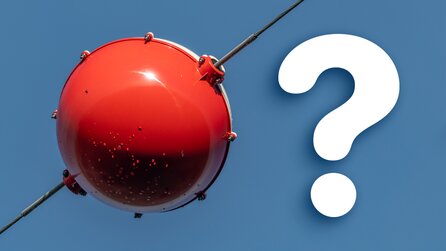 Viele Menschen wissen nicht, wozu die roten Kugeln an den Stromleitungen dienen: Sie sind eine einfache Möglichkeit, Leben zu retten