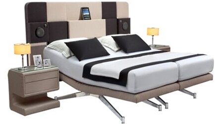 Hollandia iCon - Luxusbett mit iPad-Anschlüssen