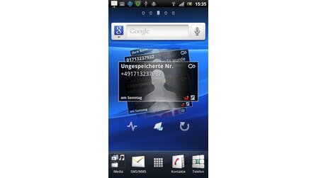 Sony Ericsson Android - Screenshots