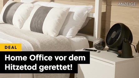 Ein genialer Ventilator macht mir mein Homeoffice erträglich - er hat richtig viel Power, ist kompakt und günstig!