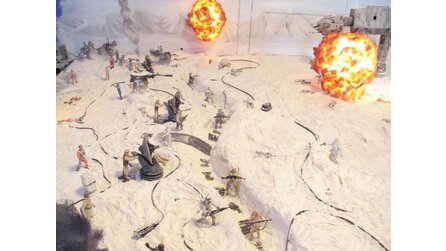 Diorama von der »Schlacht um Hoth«