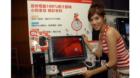 Hewlett-Packard mit Nettop-PC - mini-Q 2030 mit Dual-Core-Atom