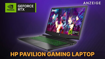 Gaming Laptop: Der HP Pavilion mit RTX 3050 Ti + Intel Core i7 zum Bestpreis bei Cyberport