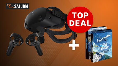 VR Headset HP Reverb G2 im Bundle mit Flight Simulator im Angebot! [Anzeige]