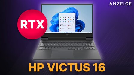 Gaming Laptop mit 144Hz IPS-Display + RTX Grafikkarte: HP Victus 16 im Angebot so günstig wie nie