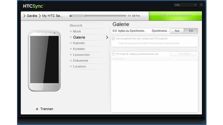 HTC Sync - Screenshots