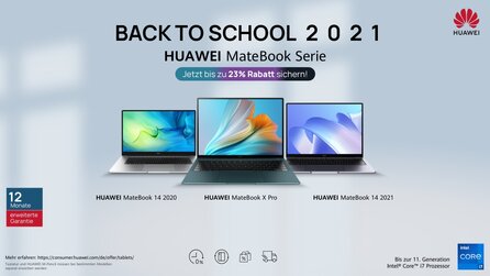 Back to School: Spart bis zu 65% auf Huawei MateBook, MatePad und Co. [Anzeige]
