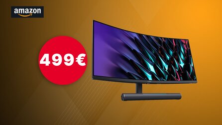 Ultrawide Curved Monitor mit WQHD, brillanten Farben und 165 Hz [Anzeige]