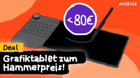 Ein Grafiktablet mit Tastatur? Das ergibt mehr Sinn als ihr glaubt und der Preis ist auch genial!