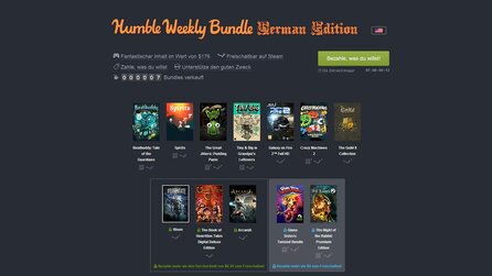 Humble German Bundle - »Zahl’ was du willst«-Paket mit deutschen Spielen