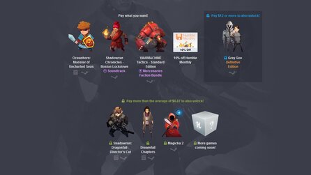 Humble Bundle - Jumbo Bundle 6 mit Shadowrun, Dreamfall und Grey Goo