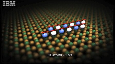 IBM - Ein Bit mit nur 12 Atomen gespeichert