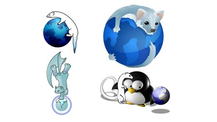 Coole Firefox-Schwester - Lustige Icon-Entwürfe